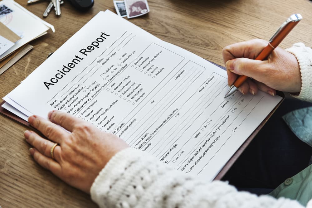 Accident Injury Information Report Health