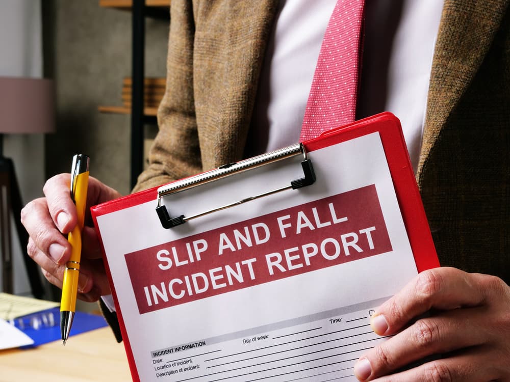 San Jose Slip and Fall Incident Report