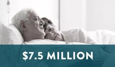 Recovery for senior couple crushed by bus